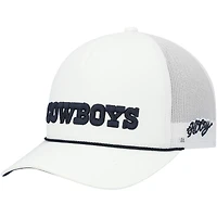 Casquette HOOey Dallas Cowboys Wordmark Rope Trucker Snapback pour homme