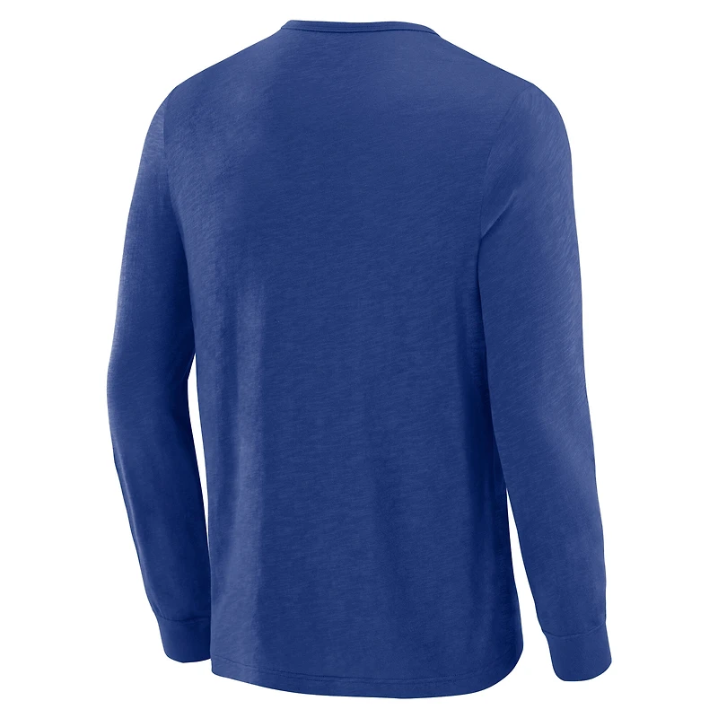 Men's J. Palmer Blue Dallas Cowboys In-The-Pocket Long Sleeve T-Shirt
