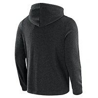 Men's J. Palmer Dark Heather Gray Dallas Cowboys Players Lounge Tri-Blend Full-Zip Hoodie