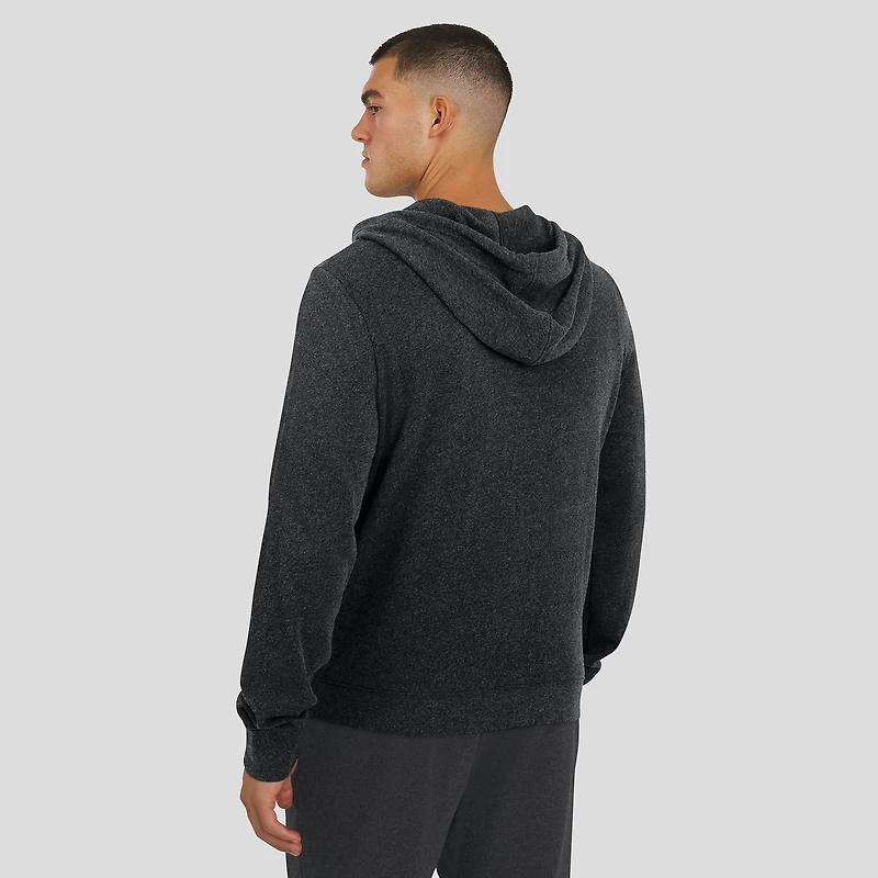Men's J. Palmer Dark Heather Gray Dallas Cowboys Players Lounge Tri-Blend Full-Zip Hoodie