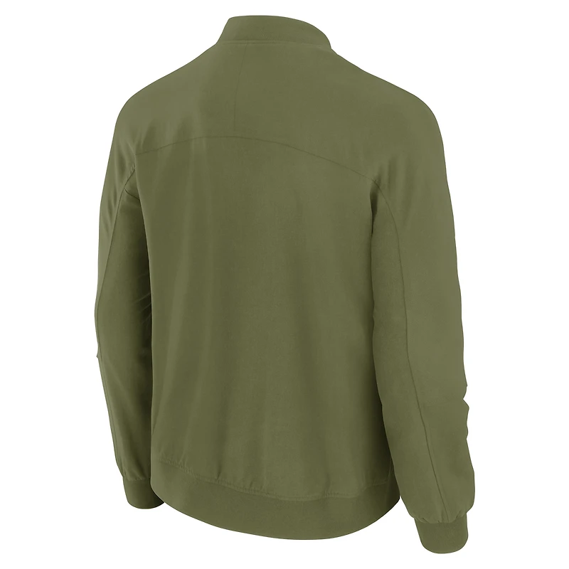 Veste légère à fermeture éclair complète J. Palmer Green Dallas Cowboys pour homme