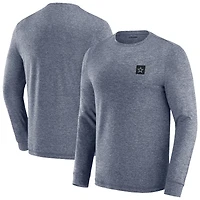 T-shirt à manches longues pour homme J. Palmer bleu marine Dallas Cowboys