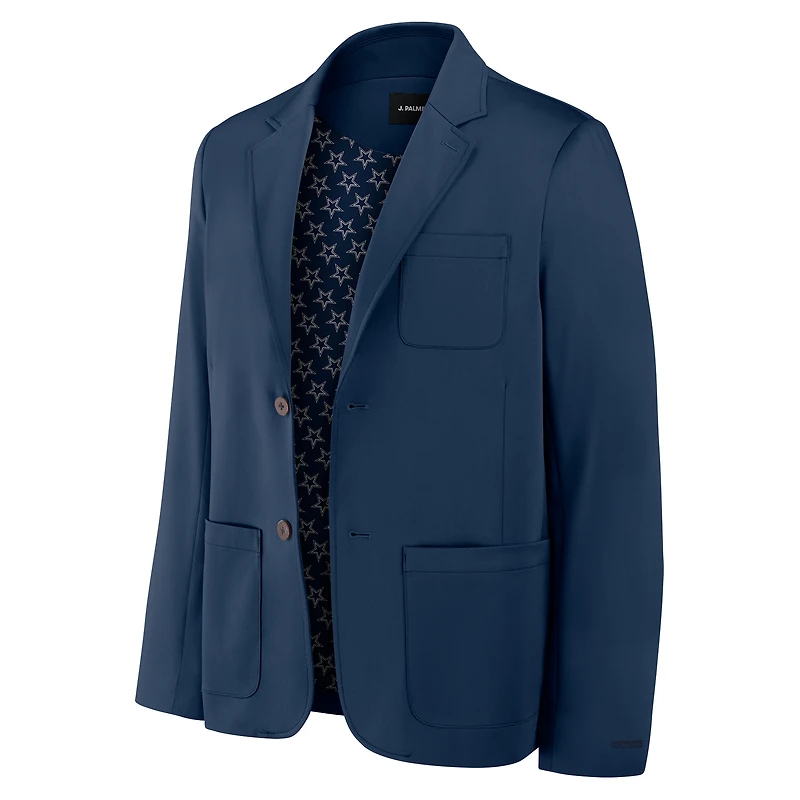 Blazer bleu marine J. Palmer pour homme des Cowboys de Dallas Man-In-Motion
