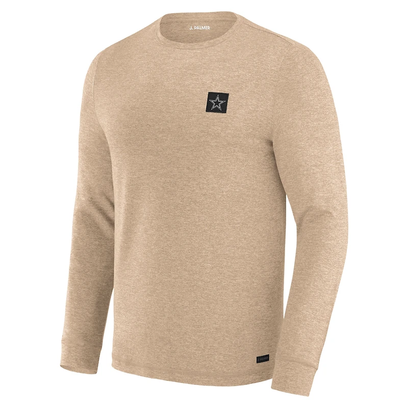 Men's J. Palmer Tan Dallas Cowboys Four Down Long Sleeve T-Shirt
