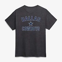 Men's Logo Athletic Navy Dallas Cowboys Cotton Victory Arch T-Shirt