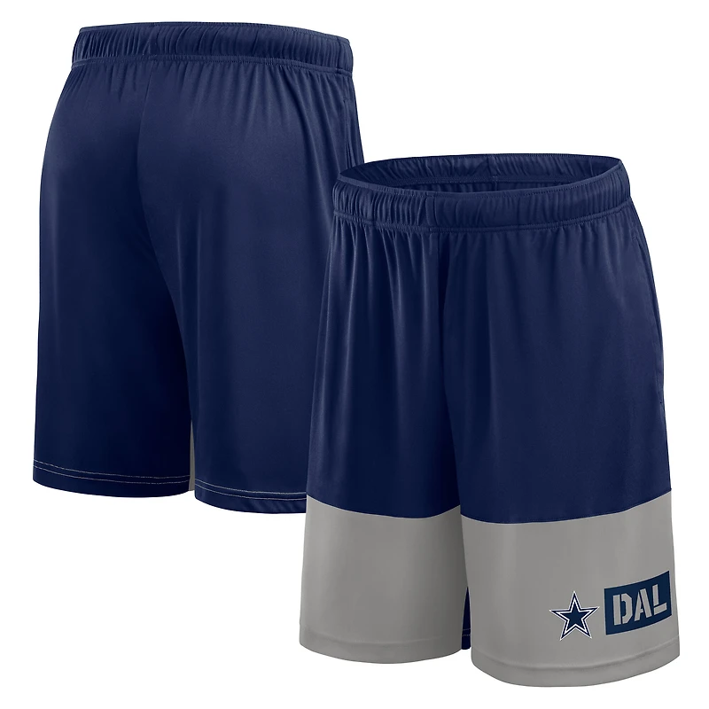Short de sport bleu marine avec logo pour homme des Cowboys Dallas, le meilleur meilleurs