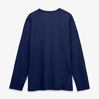 Men's Logo Athletic Navy Dallas Cowboys Primary Long Sleeve T-Shirt
