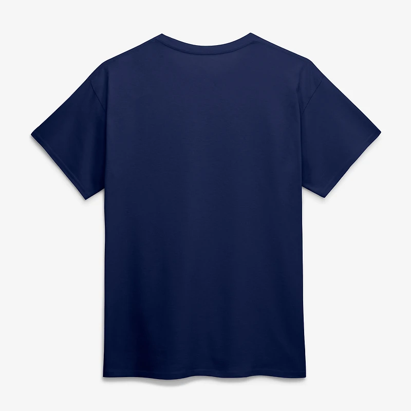 T-shirt homme logo Athletic bleu marine Dallas Cowboys avec principal