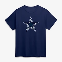 Men's Logo Athletic  Navy Dallas Cowboys Primary T-Shirt