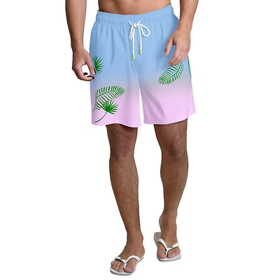 Short de bain homme Margaritaville bleu clair Dallas Cowboys Sunset On The Beach