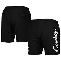 Short en nylon noir Dallas Cowboys Team Essentials pour homme de Mitchell & Ness