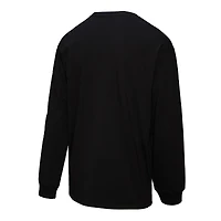 T-shirt à manches longues noir Mitchell & Ness pour homme