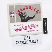 Men's Mitchell & Ness Charles Haley White Dallas Cowboys 1994 Alternate Legacy Replica Jersey