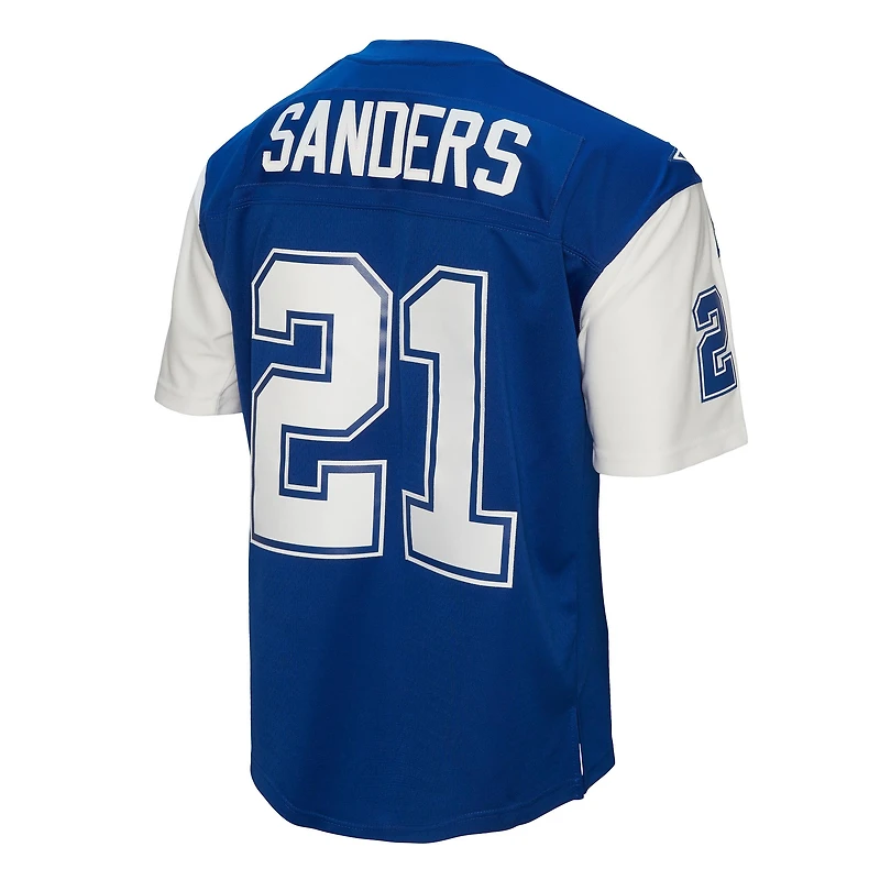Men's Mitchell & Ness Deion Sanders Blue Dallas Cowboys 1995 Legacy Replica Jersey
