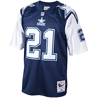 Men's Mitchell & Ness Deion Sanders Navy Dallas Cowboys Big Tall 1995 Retired Player Replica Jersey