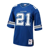 Maillot de joueur retraité authentique Mitchell & Ness Deion Sanders Royal Dallas Cowboys 1996 pour hommes