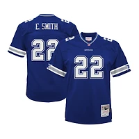 Men's Mitchell & Ness Emmitt Smith Navy Dallas Cowboys Big Tall 1996 Legacy Retired Player Jersey