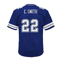 Men's Mitchell & Ness Emmitt Smith Navy Dallas Cowboys Big Tall 1996 Legacy Retired Player Jersey