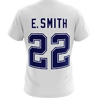 Men's Mitchell & Ness Emmitt Smith White Dallas Cowboys Name Number - T-Shirt