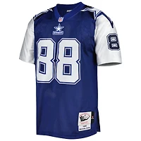 Mitchell & Ness Michael Irvin Navy Dallas Cowboys 1995 Authentique Maillot de Joueur Retraité Throwback