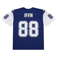 maillot Mitchell & Ness Michael Irvin bleu marine pour homme, réplique du Legacy 1995 des Cowboys de Dallas