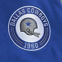 Men's Mitchell & Ness Royal Dallas Cowboys All Over 2.0 Pullover Sweatshirt