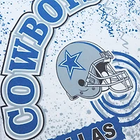 Men's Mitchell & Ness White Dallas Cowboys Team Burst Sublimated T-Shirt