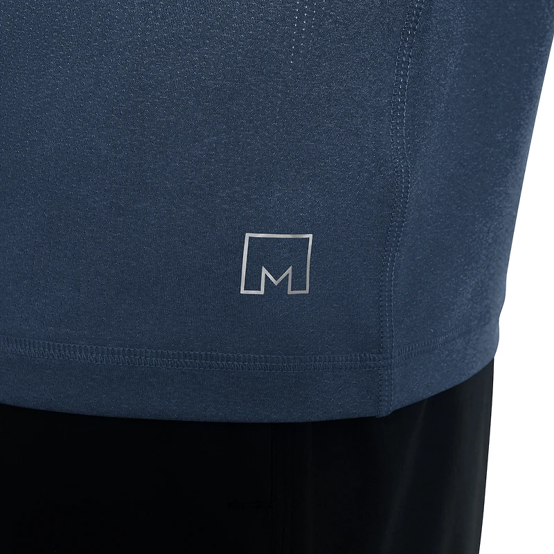 Débardeur homme MSX by Michael Strahan bleu marine Dallas Cowboys Energy à col rond