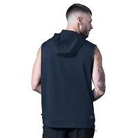Sweat à capuche sans manches bleu marine MSX by Michael Strahan des Cowboys de Dallas pour homme