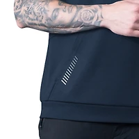 Sweat à capuche sans manches bleu marine MSX by Michael Strahan des Cowboys de Dallas pour homme