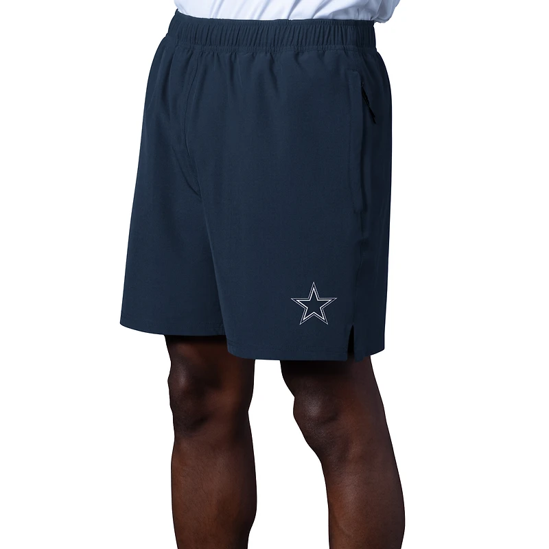 Men's MSX by Michael Strahan Navy Dallas Cowboys Tryout Performance Shorts