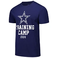 Men's Navy Dallas Cowboys 2024 Training Camp T-Shirt