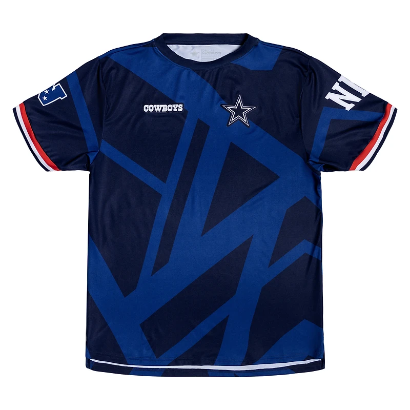 Men's Gray Dallas Cowboys America's Team Fashion Soccer Top