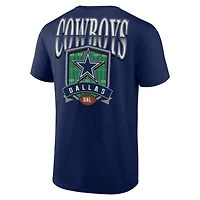 Men's  Navy Dallas Cowboys Full Range T-Shirt