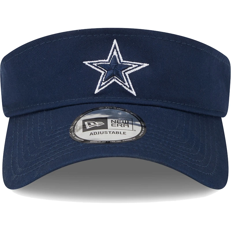 Visière ajustable principale des Cowboys de Dallas bleu marine pour homme