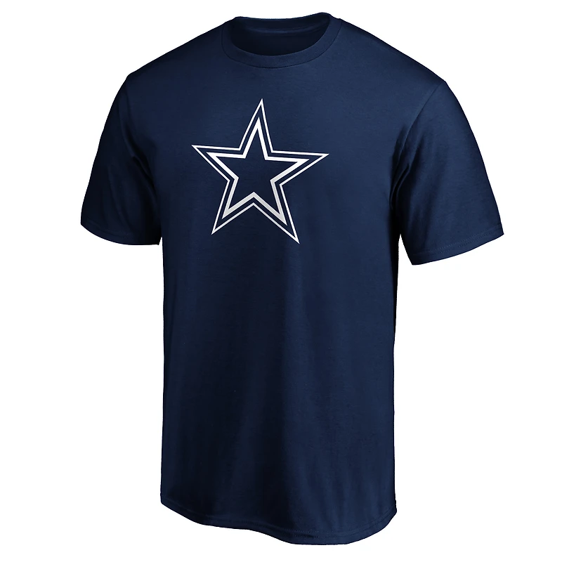 Men's  Navy Dallas Cowboys Primary Logo T-Shirt