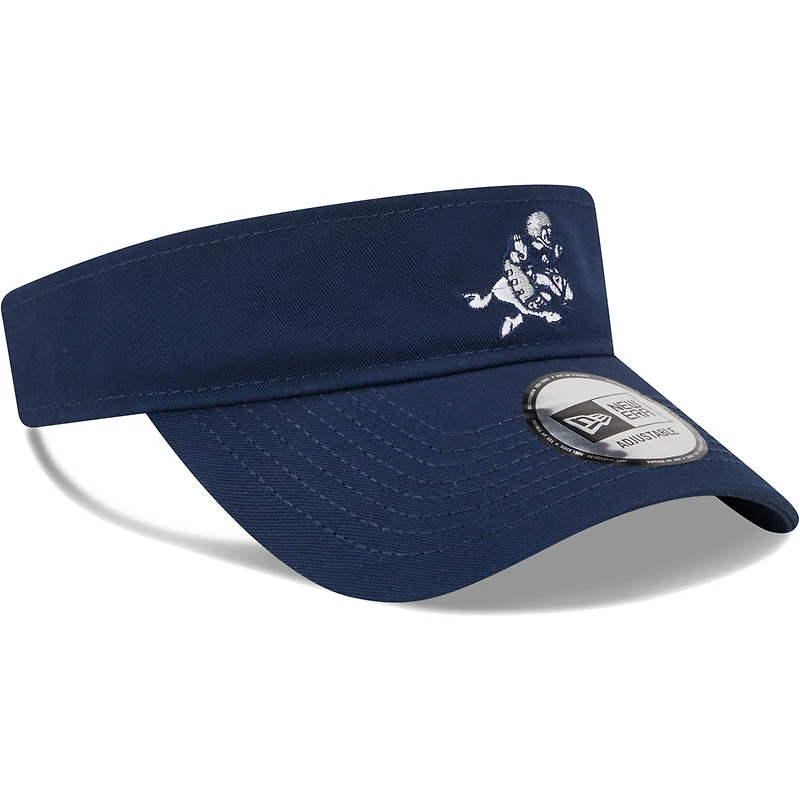 Visière ajustable Retro Joe Dallas Cowboys pour homme bleu marine