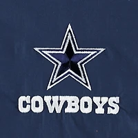Veste bleu marine entièrement zippée en polaire Triumph des Cowboys de Dallas pour hommes