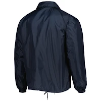 Veste coupe-vent à boutons-pression classiques Dunbrooke Dallas Cowboys pour homme bleu marine