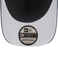 Casquette New Era 39THIRTY Flex noire/bleu marine pour homme, Dallas Cowboys, draft NFL 2025