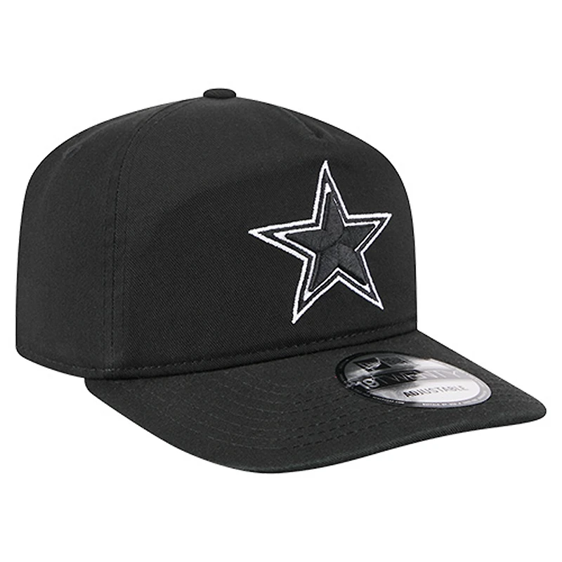 Casquette ajustable New Era 19TWENTY noire/blanche pour homme des Cowboys de Dallas