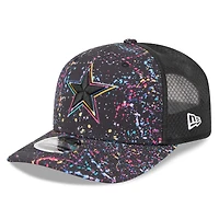 Casquette ajustable NFL Crucial Catch 9SEVENTY noire New Era pour homme, Dallas Cowboys 2025