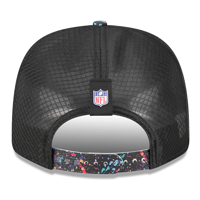 Casquette ajustable NFL Crucial Catch 9SEVENTY noire New Era pour homme, Dallas Cowboys 2025