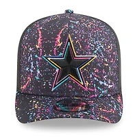 Men's New Era  Black Dallas Cowboys 2025 NFL Crucial Catch A-Frame 9FIFTY Snapback Hat