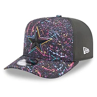 Men's New Era  Black Dallas Cowboys 2025 NFL Crucial Catch A-Frame 9FIFTY Snapback Hat