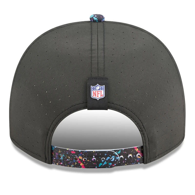 Men's New Era  Black Dallas Cowboys 2025 NFL Crucial Catch A-Frame 9FIFTY Snapback Hat