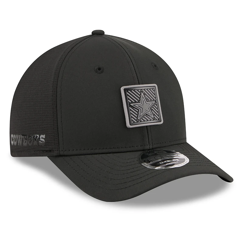 Men's New Era Black Dallas Cowboys 2026 NFL Training Camp 9FORTY Adjustable Hat