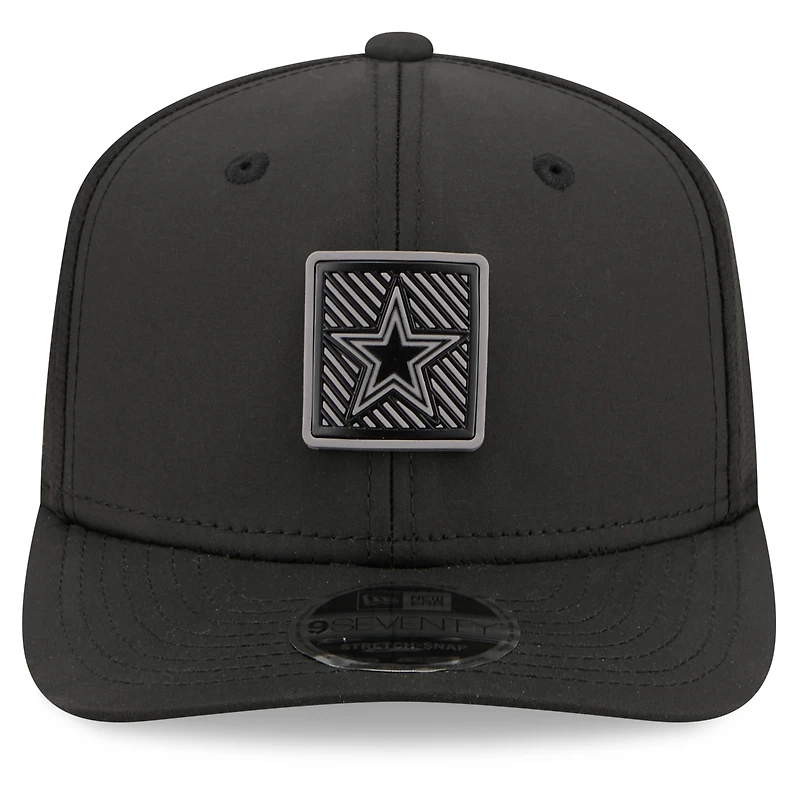Men's New Era Black Dallas Cowboys 2026 NFL Training Camp 9SEVENTY Adjustable Hat