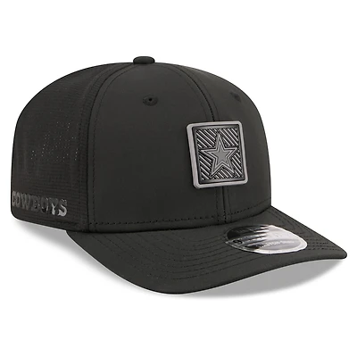 Casquette ajustable New Era noire Dallas Cowboys 2026 NFL Training Camp 9SEVENTY pour homme