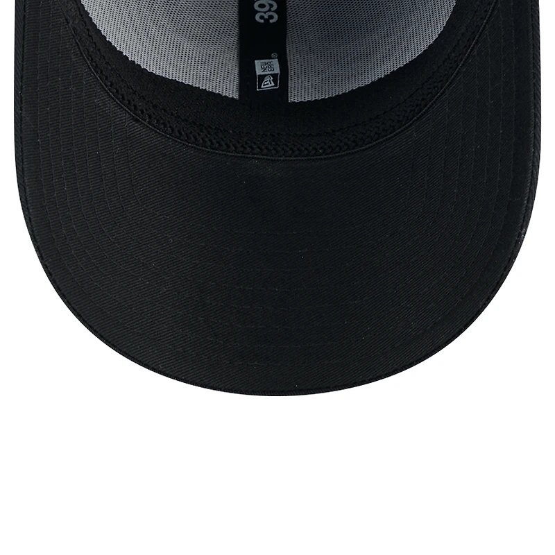 Casquette flexible 39THIRTY noire des Dallas Cowboys New Era pour hommes